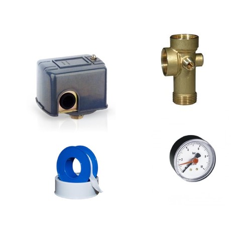 Kit autoclave manometro