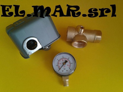 Kit autoclave manometro - manometro, +